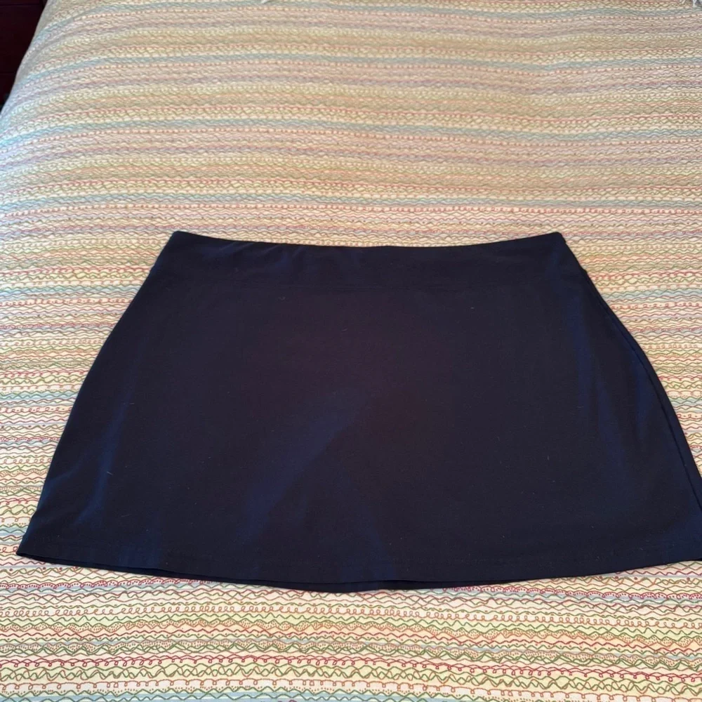 Nike Dry Fit Skort/Skirt Elegant Black Size XXL (20-22)